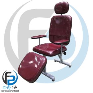 Four piece laboratory blood collection chair